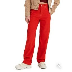 LEVIS ‘94 BAGGY POPPY ORANGE CORDUROY